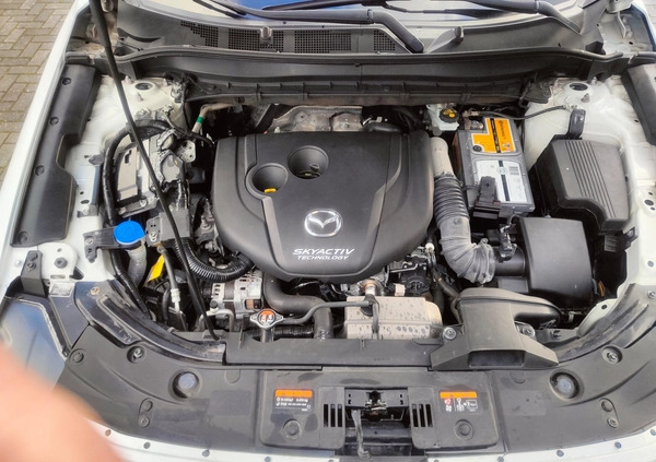 Mazda CX-5 cena 89000 przebieg: 74129, rok produkcji 2019 z Młynary małe 466